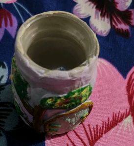 Small Glass Jar Lamp