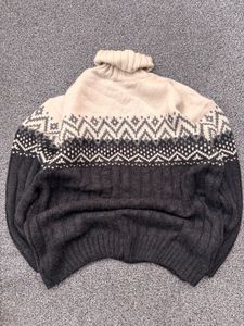 Cozy Fair Isle Turtleneck Sweater