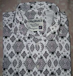 Men's "ORIGINALS" Printed pattern Casual Shirt