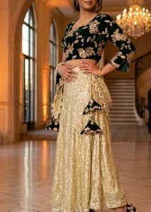 Designer Sequined Lehenga Choli