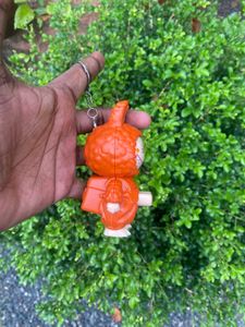 LA BUBU Orange Bunny Figure