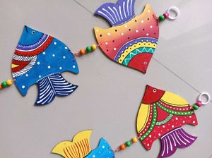 Handmade Fish Wall Hanging