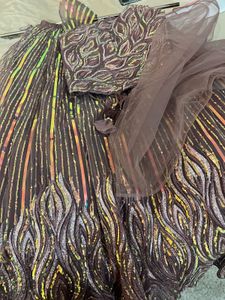 kids wear Sequin Embellished Ethnic Skirt