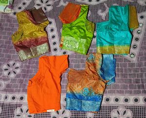 Assorted Sari Blouses