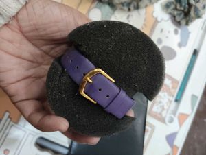 Helix Women's Purple Strap Watch