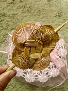 Handmade bamboo Woven Hair Stick