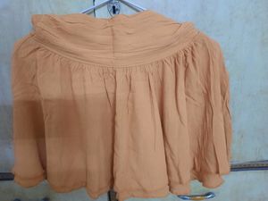 Sexy Short Skirt With Elasticated Waist Belt