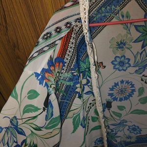 Bohemian Floral Kimono Jacket