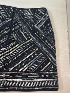 Beautiful Black Embroidered Skirt