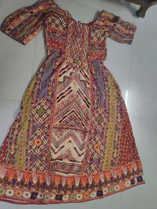 aarke by Ritu Kumar Boho Print Off-Shoulder Dress