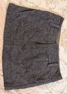 Branded from US, Grey Mini Skirt