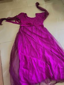 Beautiful Purple Ethnic Gown