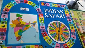 Indian Safari Board Game