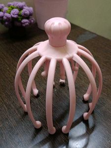 Pink Scalp Massager