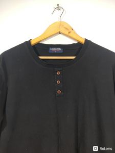 Black Full Sleeve Round Neck T-Shirts (Men's)