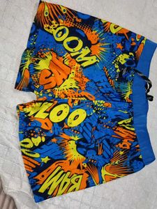 swiming trunk Bold Graphic Print Boxer Shorts