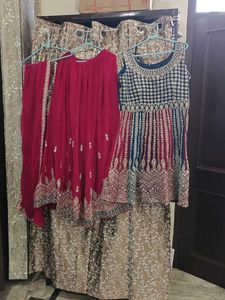 Elegant Embroidered Anarkali Suit