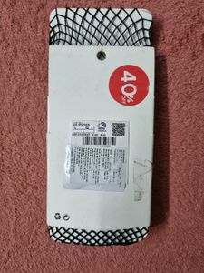 MNG Mango Black Fishnet Tights
