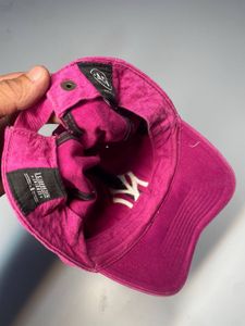 Hot Pink NY Yankees Baseball Cap