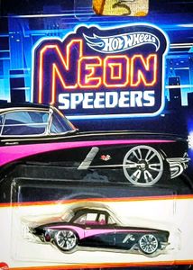 '62 CORVETTE' HOT WHEELS SILVER SERIES NEON SPEEDE