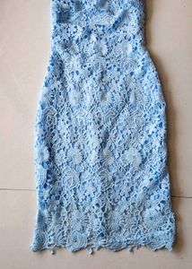 Light Blue Lace Dress