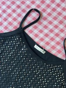 Y2K Sequin Cami Top