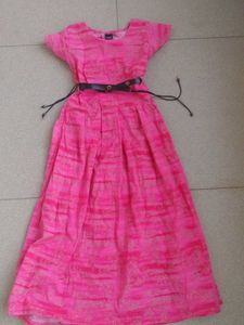 Size S Pink Casual Dress