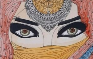 Handmade Painting Of Women