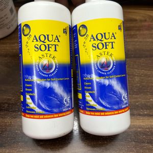 Aqua Soft Contact Lens Solution