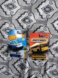 grab pack of 2 hotwheels and match box toys combo