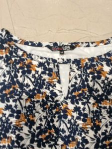 Floral Print Sleeveless Dress