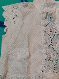 Elegant White Lace jacket