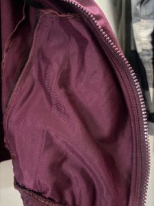 Reebok Burgundy Track Jacket