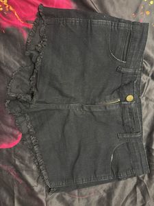 Dark Wash Denim Shorts