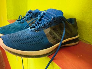 Blue &amp; Gray Athletic Running Shoes