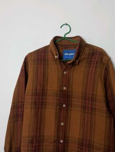 Men's Plaid Button-Down Shirt