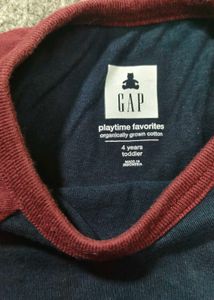 Gap Raglan Long Sleeve T-Shirt 4 years