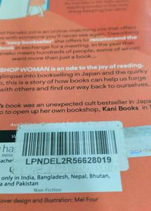Bookshop Woman Novel