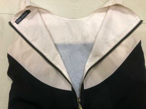 Chic Two-Tone Dress