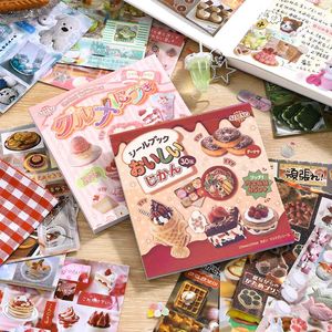 JAPANESE FOOD THEME STICKER BOOK
