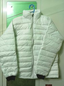 Unisex thick White Puffer Jacket