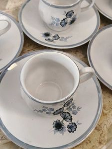 set of 12 Vintage Floral Tea Cups &amp; Saucers Se