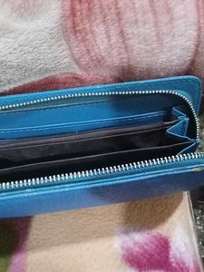 Stylish Blue Wallet