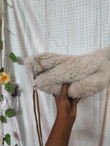 Fuzzy Shoulder Bag