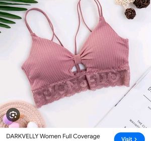 DARKVELLY Full Coverage Bra