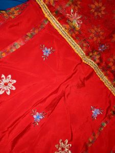 Vibrant Red Ethnic Kurta Set