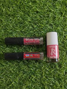Matte Mini Liquid Lipsticks & Nail Polish