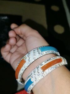 Sparkling Enamel Bangles