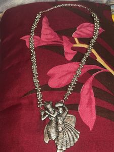 Radha Krishna Pendant Necklace