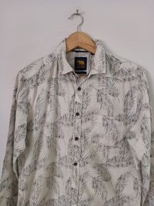 White Printed Shirt ( Men's )